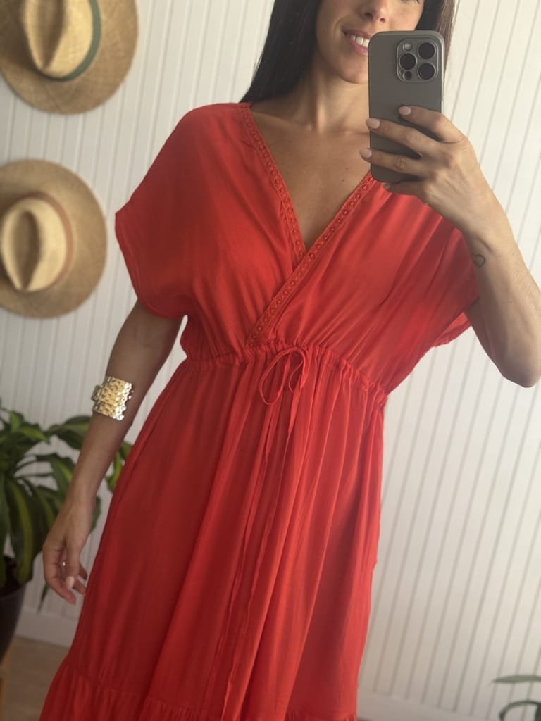 VESTIDO SATU ROJO - Image 4