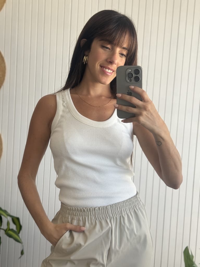 MUSCULOSA HELENA OFF WHITE - Image 2