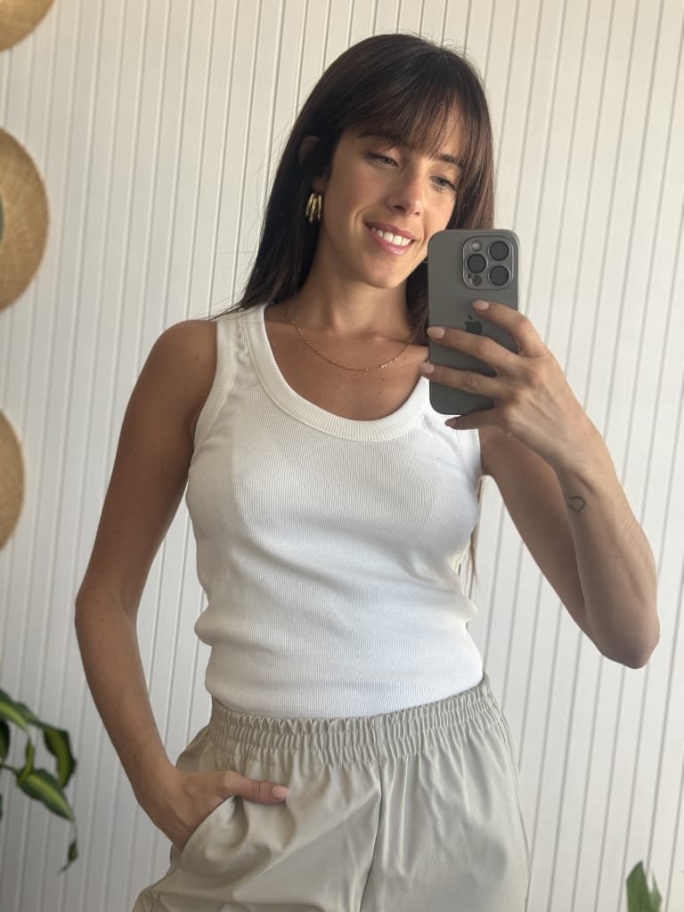 MUSCULOSA HELENA OFF WHITE