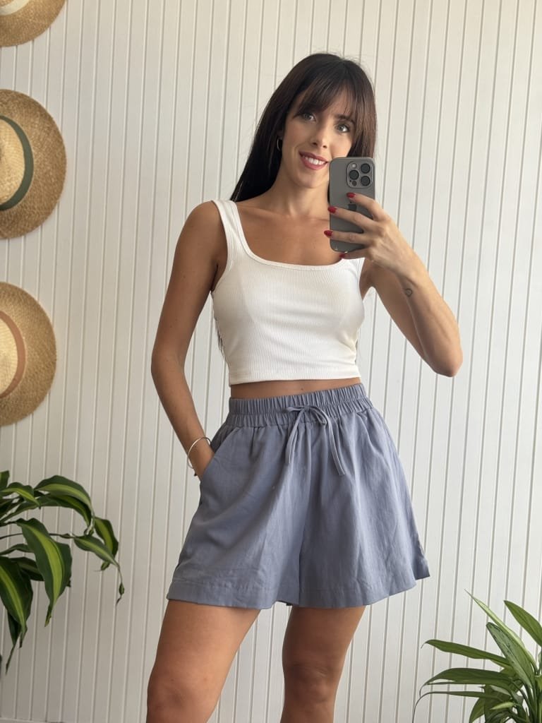 SHORT AURELIE AZUL - Image 4