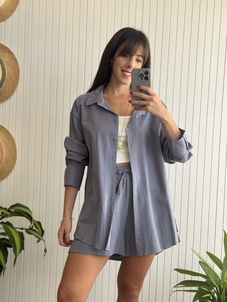 CAMISA AURELIE AZUL