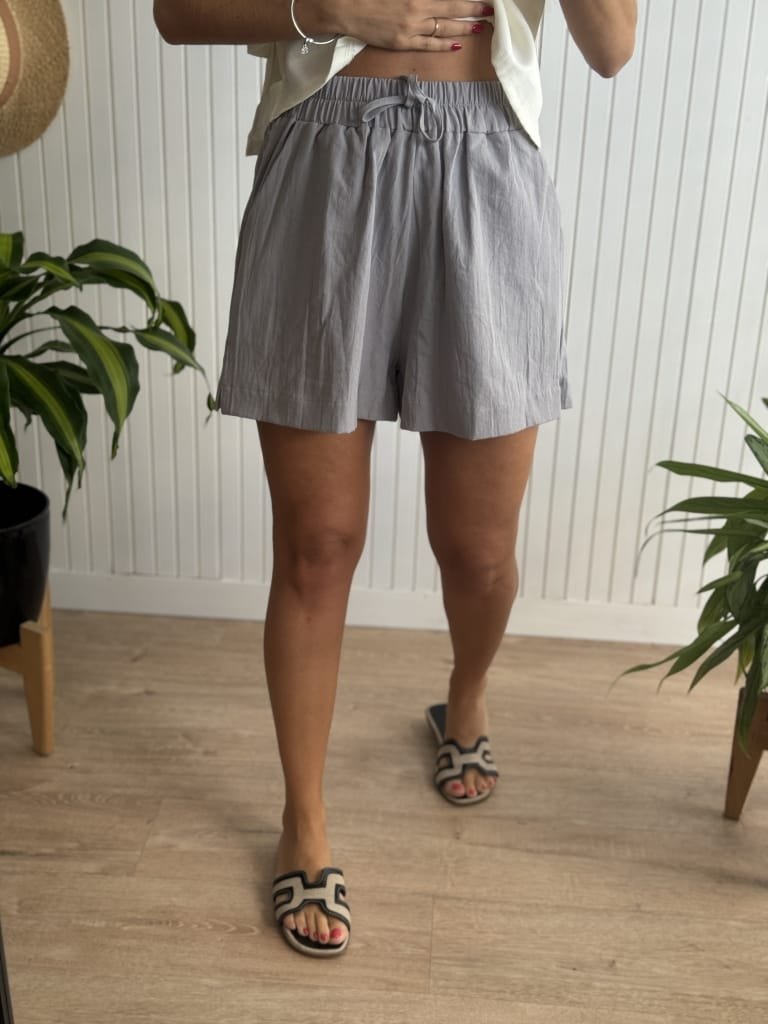 SHORT AURELIE GRIS