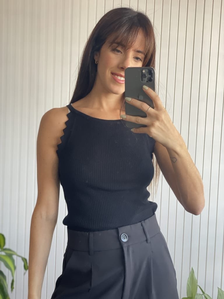 TOP TEJIDO LUNI NEGRO - Image 2