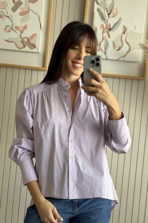 Alternative view of CAMISA ROXY LILA