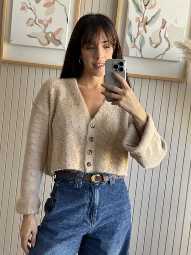 CARDIGAN AMERY BEIGE
