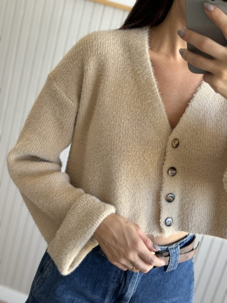 CARDIGAN AMERY BEIGE - Image 3