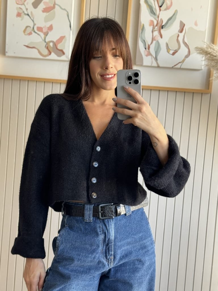 CARDIGAN AMERY NEGRO - Image 2