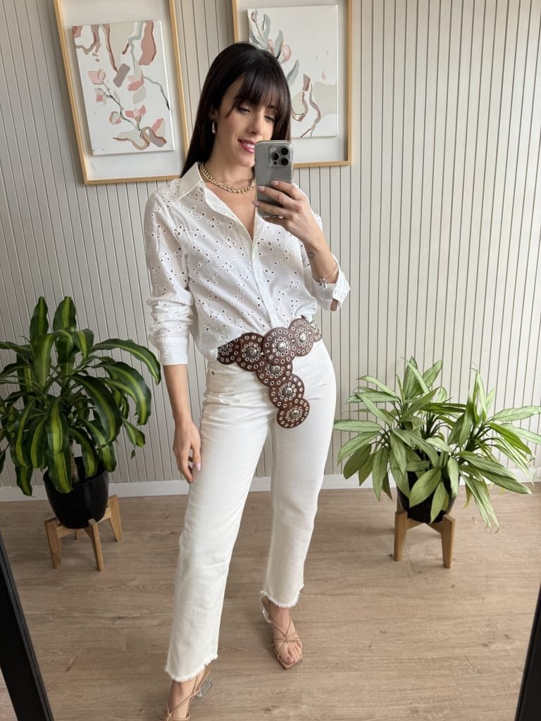 CAMISA BRODERY CROP - Image 2