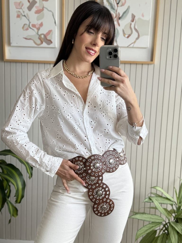 CAMISA BRODERY CROP