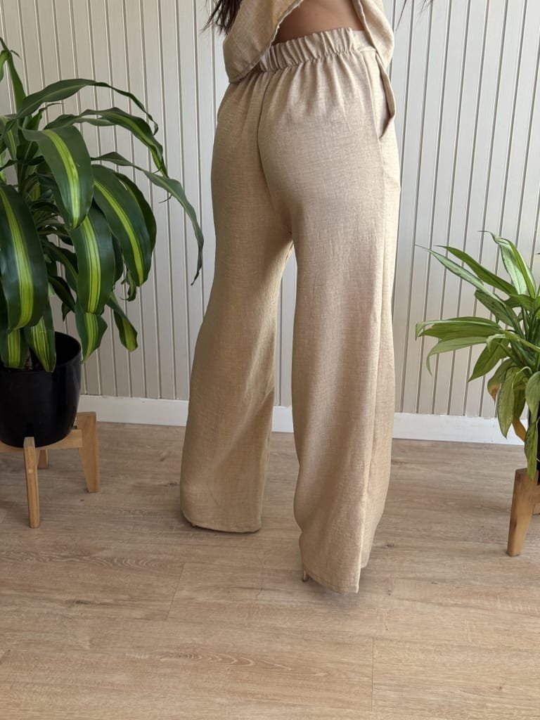 PALAZO BOT BEIGE - Image 2