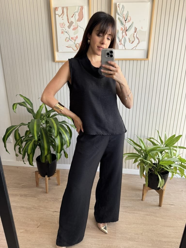 BLUSA BOT NEGRA - Image 2