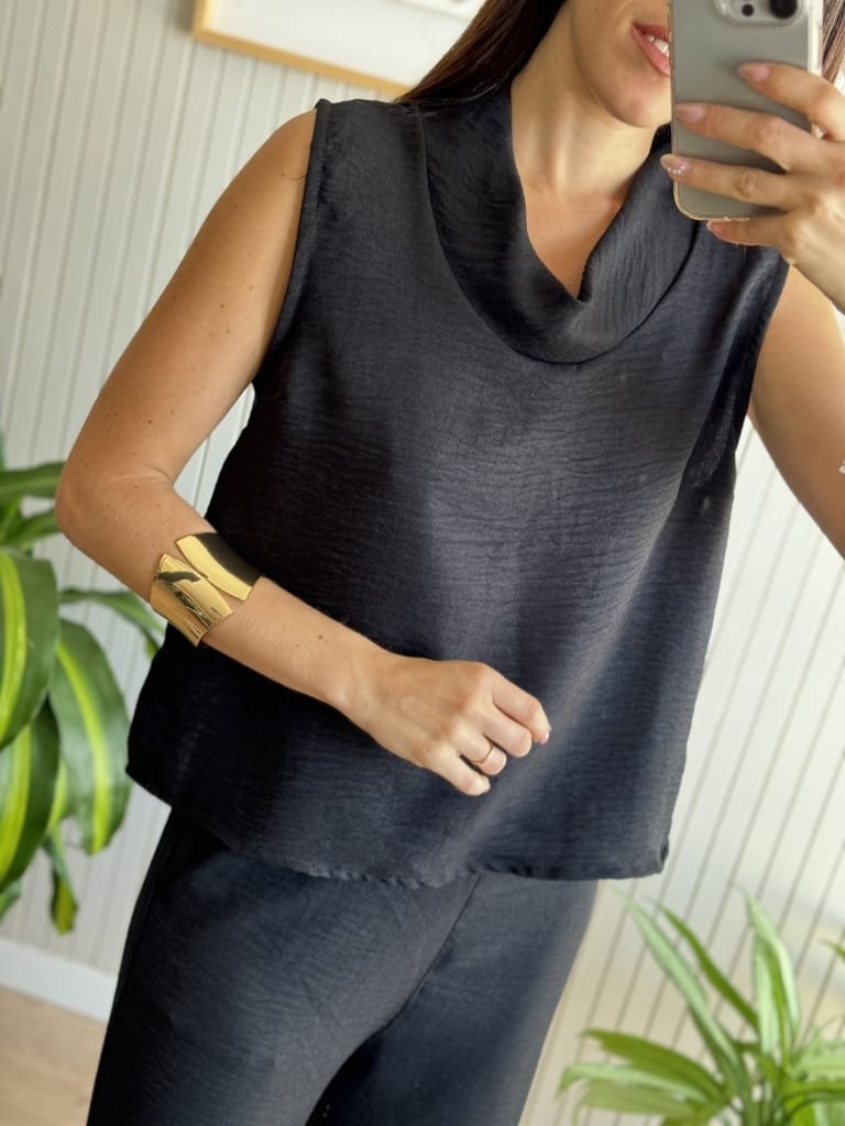 BLUSA BOT NEGRA - Image 3