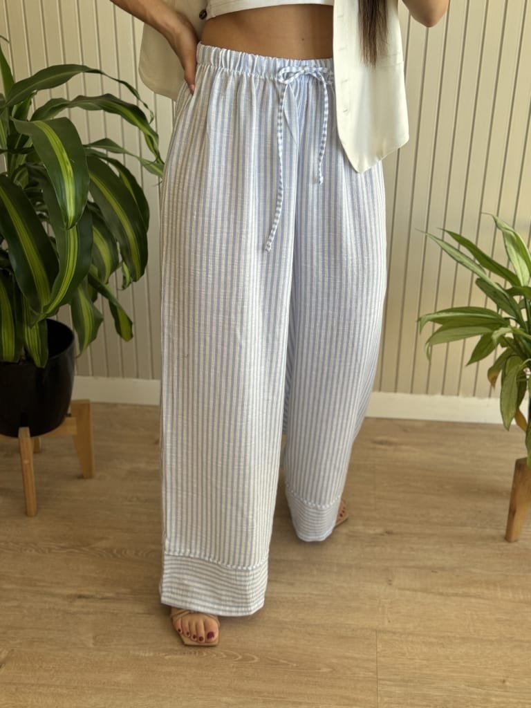 PANTALON SELENE CELESTE