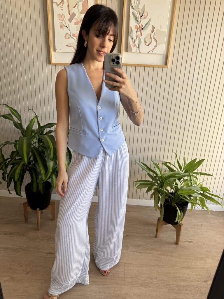 PANTALON SELENE CELESTE - Image 2