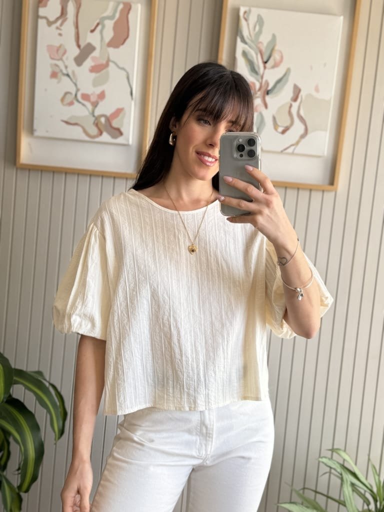 BLUSA MILO BEIGE - Image 2