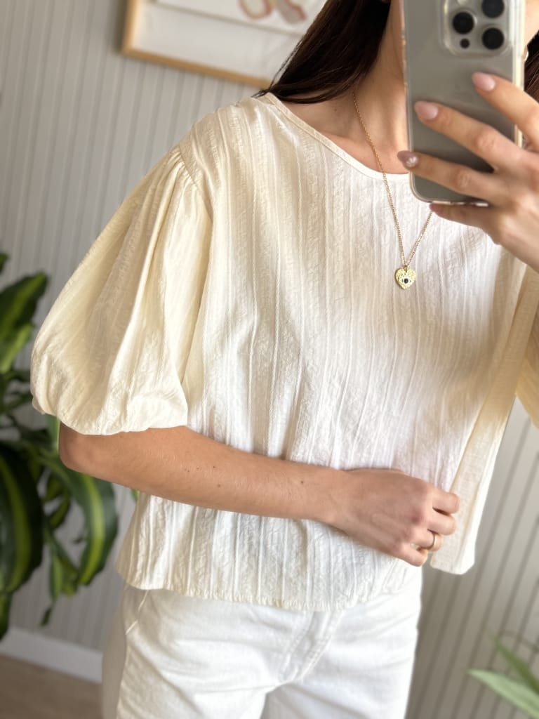 BLUSA MILO BEIGE - Image 3