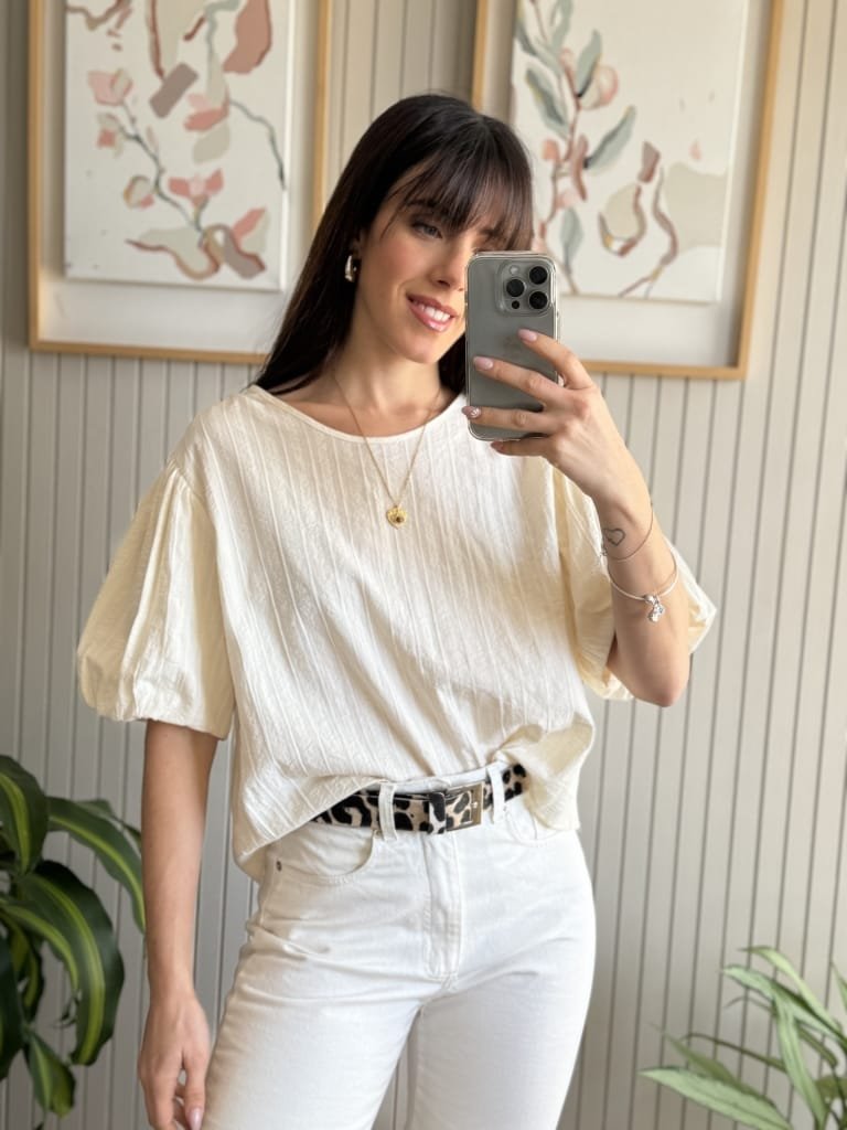 BLUSA MILO BEIGE - Image 5