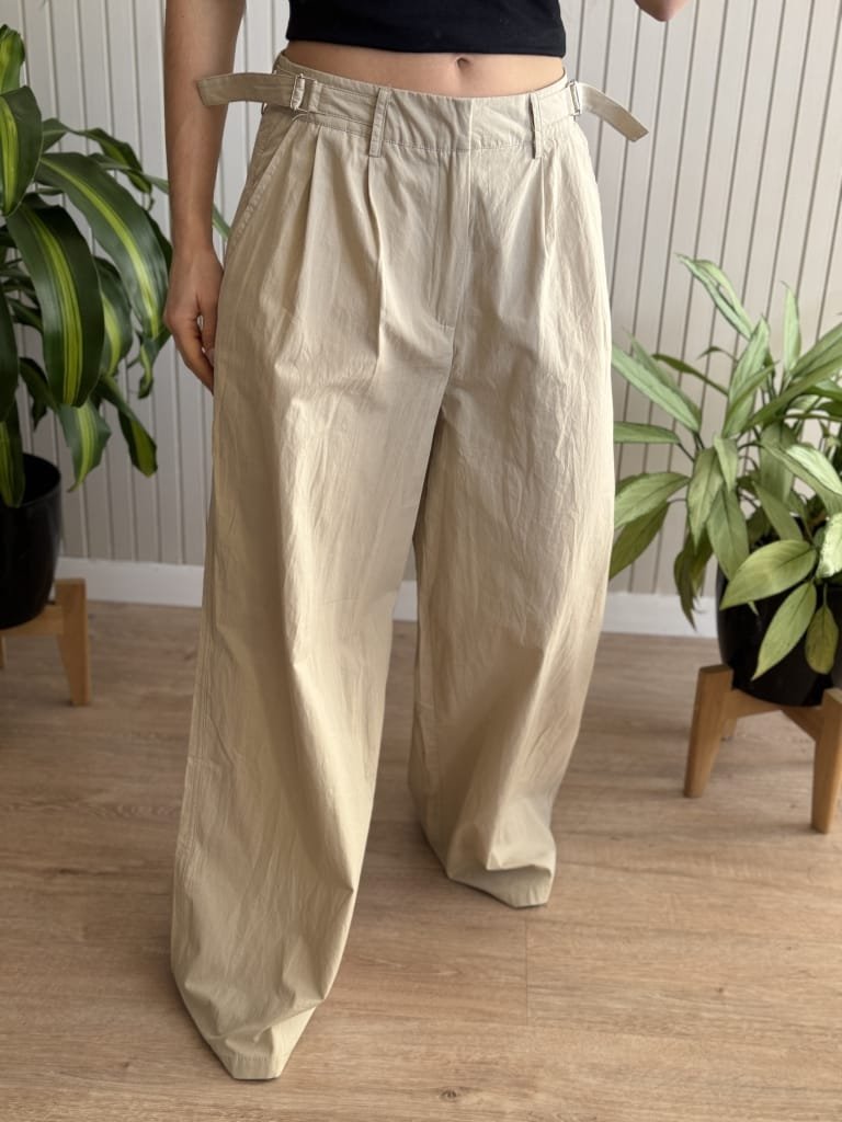 PANTALON GANCHOS BEIGE