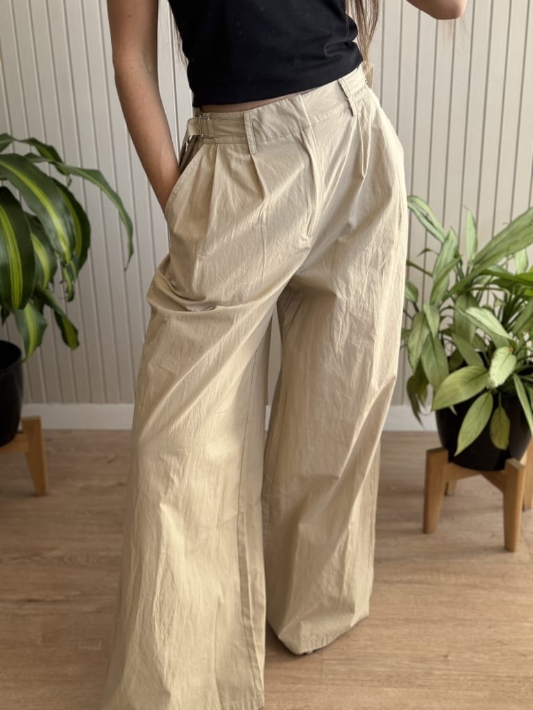 PANTALON GANCHOS BEIGE - Image 2