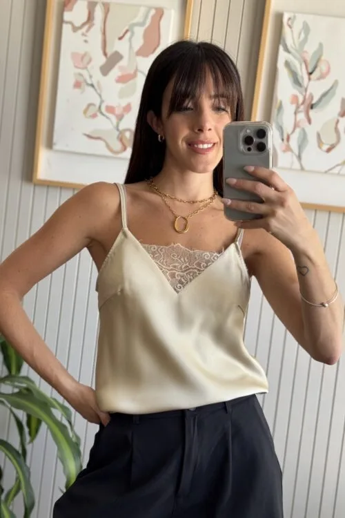 BLUSA CORA BEIGE