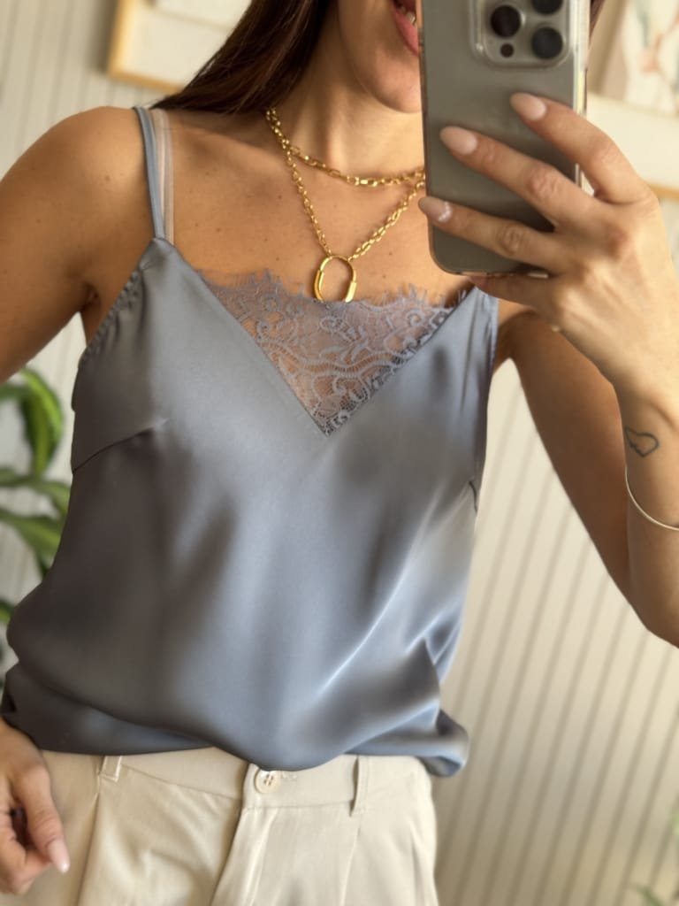 BLUSA CORA GREY - Image 2