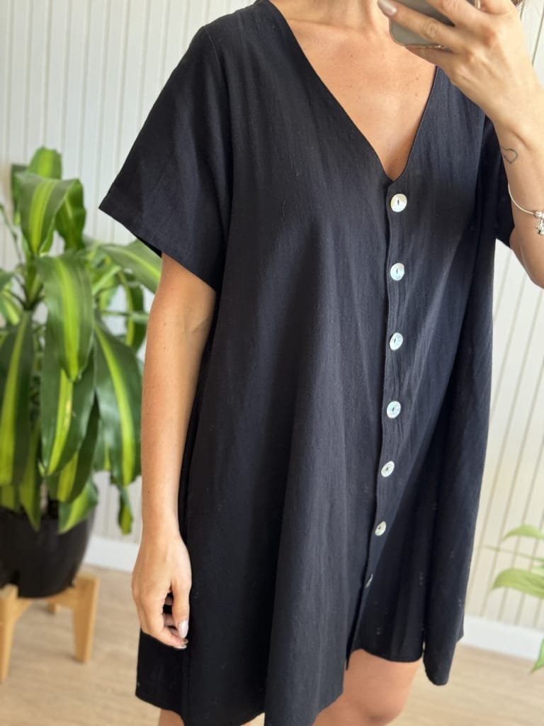 VESTIDO CHERRY NEGRO - Image 3