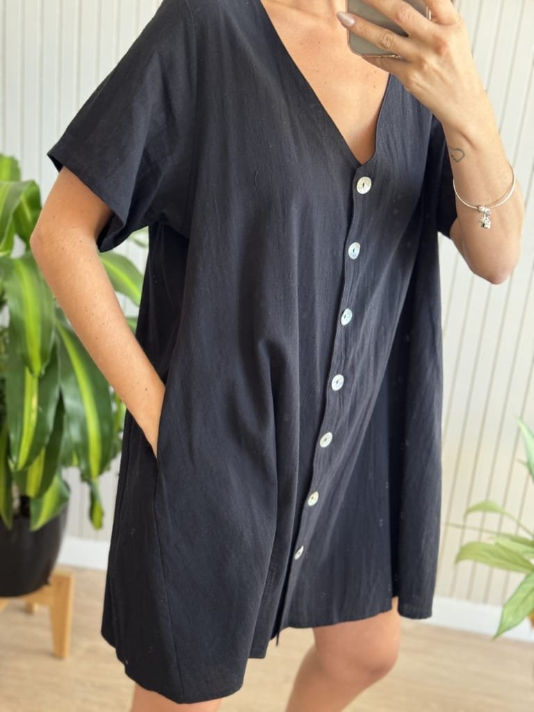 VESTIDO CHERRY NEGRO - Image 4