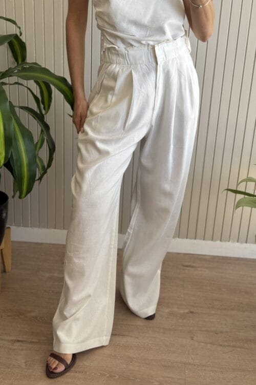 PANTALON HANNI BLANCO