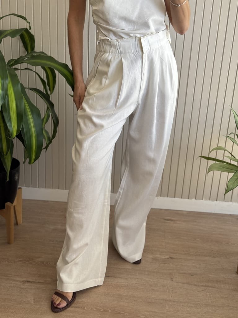 PANTALON HANNI BLANCO