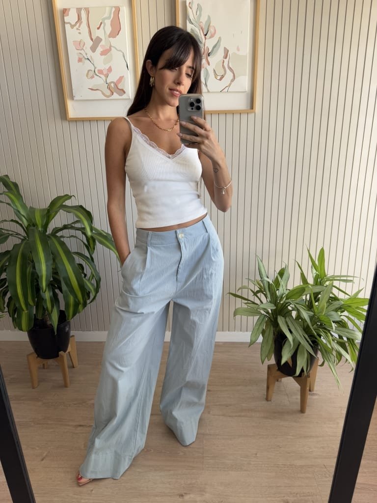 PANTALON MUMBAI CELESTE - Image 4