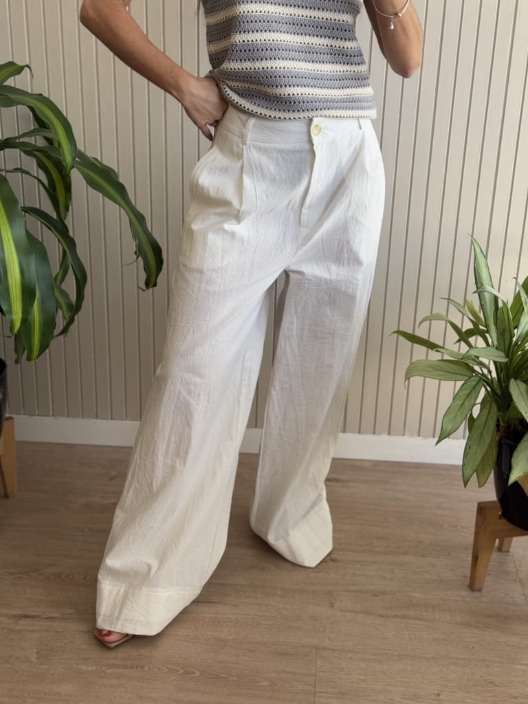PANTALON MUMBAI BLANCO