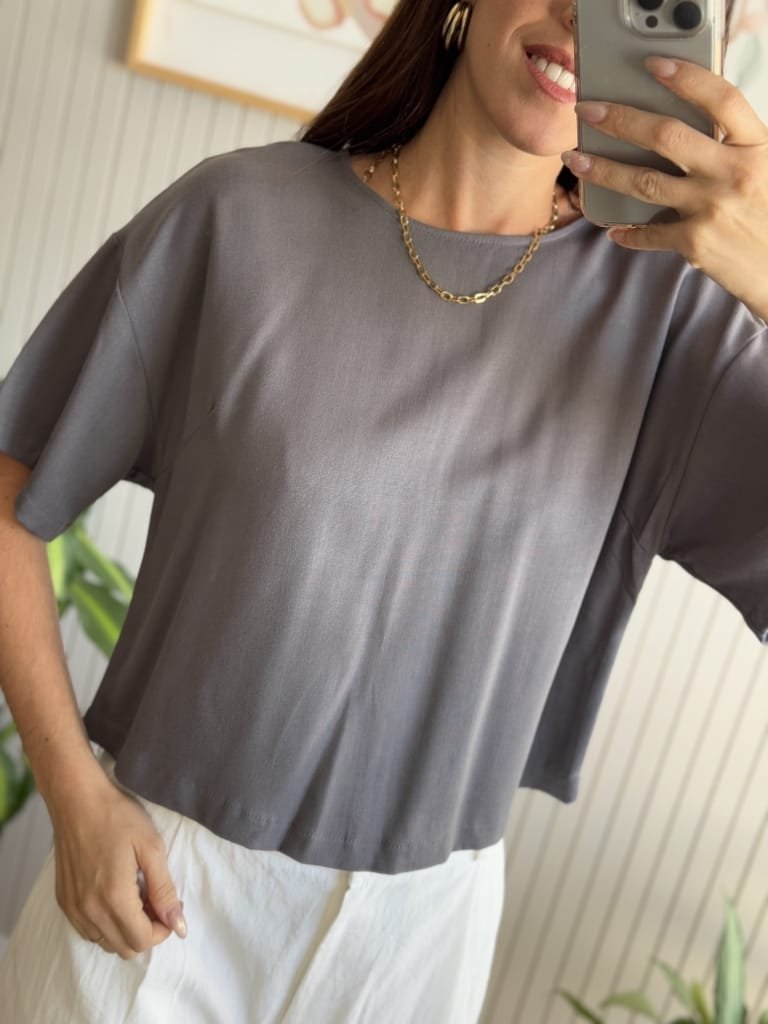 BLUSA CHERRY GREY - Image 3