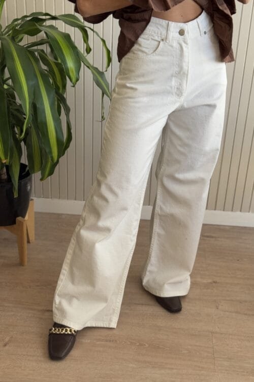 JEAN WIDE LEG FULL NAT