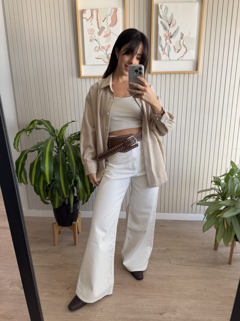 JEAN WIDE LEG FULL NAT - Image 4