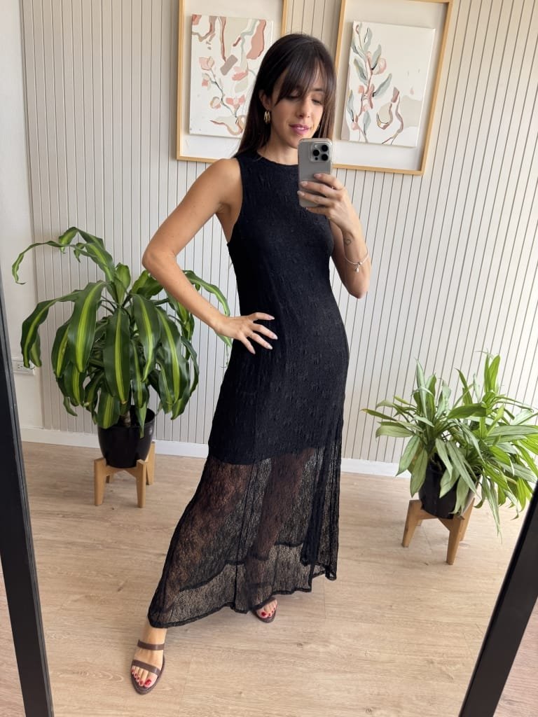 VESTIDO MERIDA NEGRO