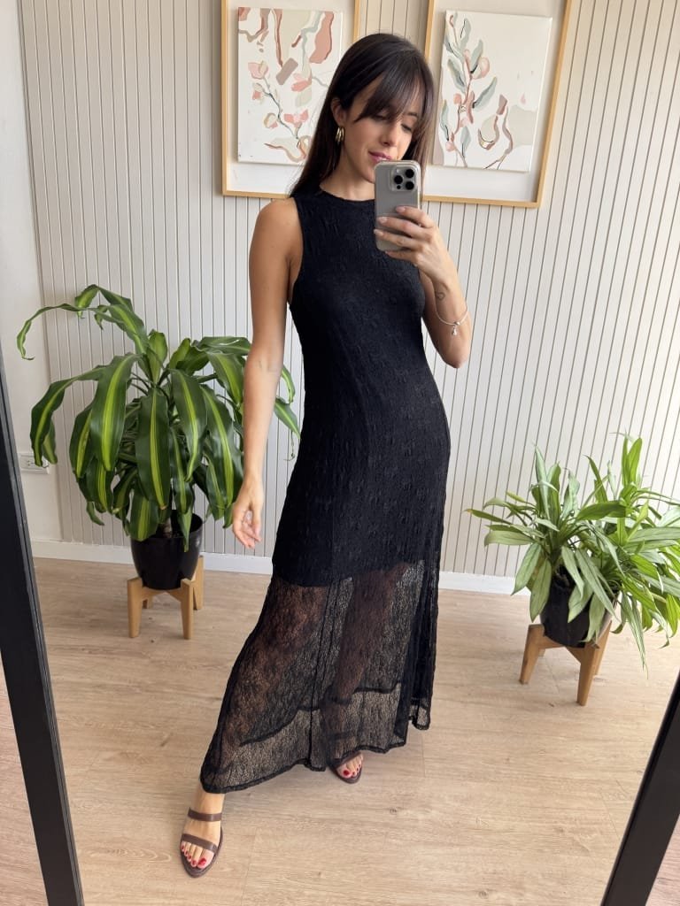 VESTIDO MERIDA NEGRO - Image 6