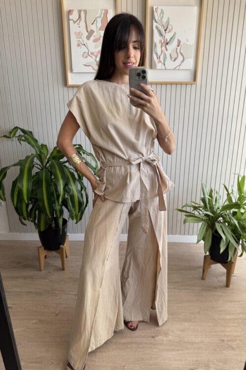 PANTALON CHIRI BEIGE