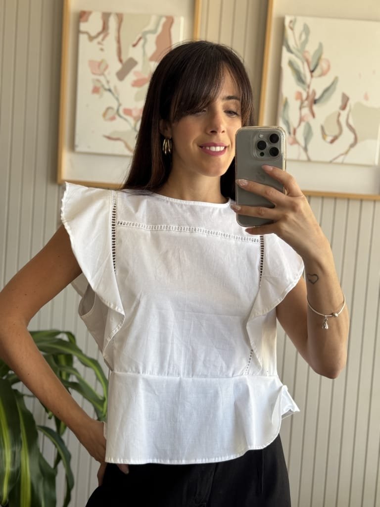 BLUSA BEL WHITE