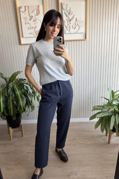 Alternative view of REMERA TOPO GRIS MEL
