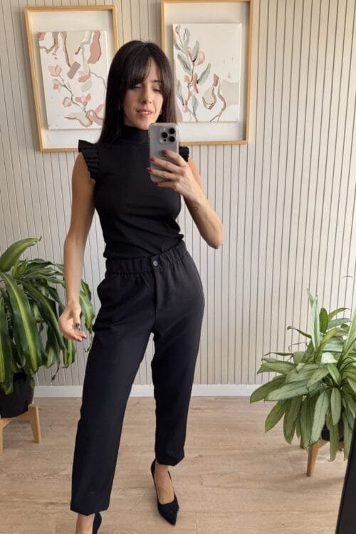 Alternative view of TOP CLAIRE NEGRO