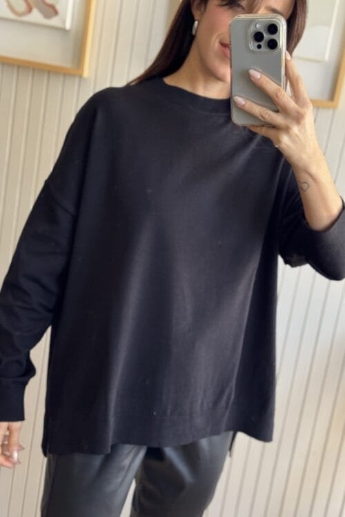Alternative view of SWEATER CALA NEGRO