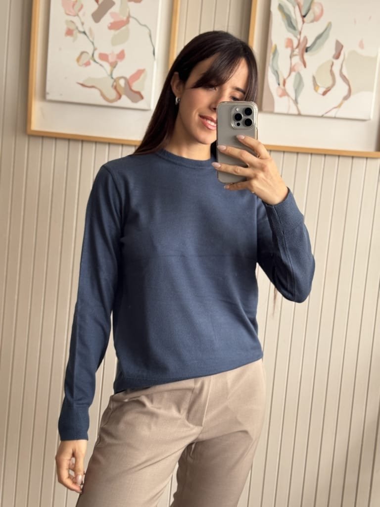 SWEATER INI AZUL