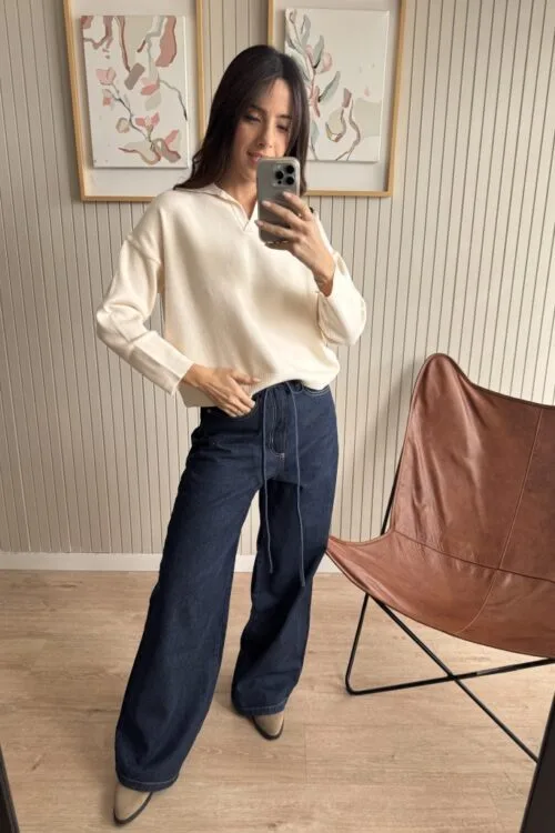 Alternative view of SWEATER MONET NAT