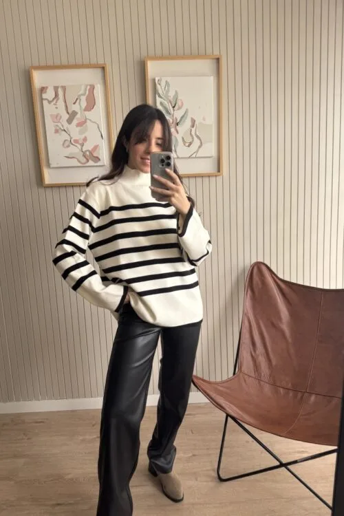 Alternative view of SWEATER JUSTINE WHITE