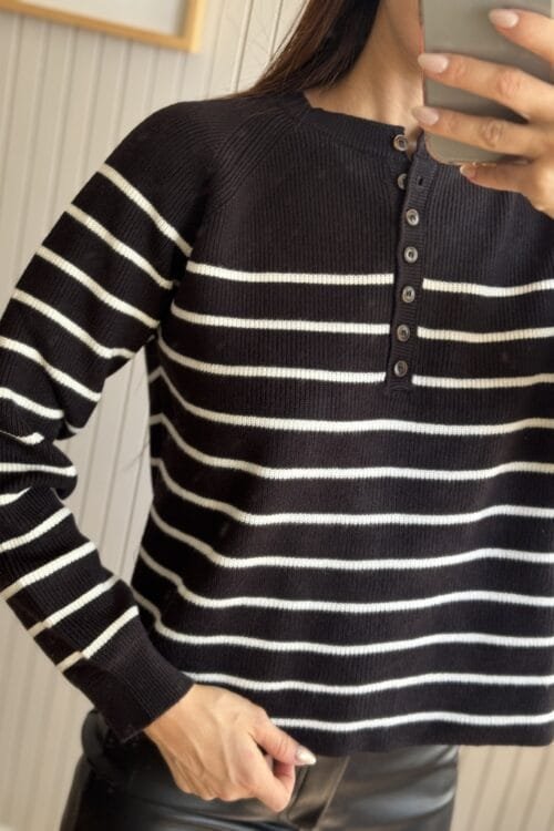 Alternative view of SWEATER ALEGRA NEGRO