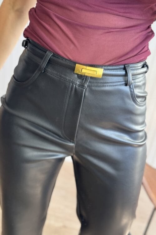 CINTO ADAPTABLE A LA MEDIDA NEGRO