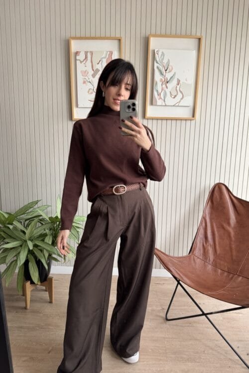 Alternative view of SWEATER CATIN CHOCO