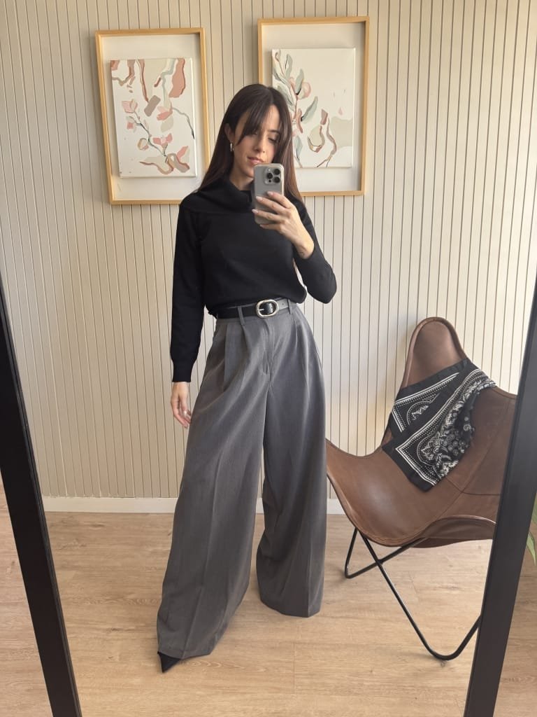 PANTALON SASTRERO GRIS - Image 4