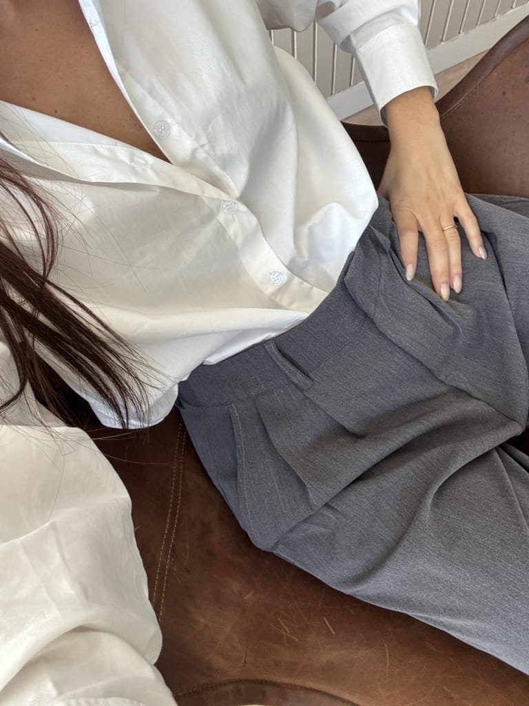 PANTALON SASTRERO GRIS - Image 2