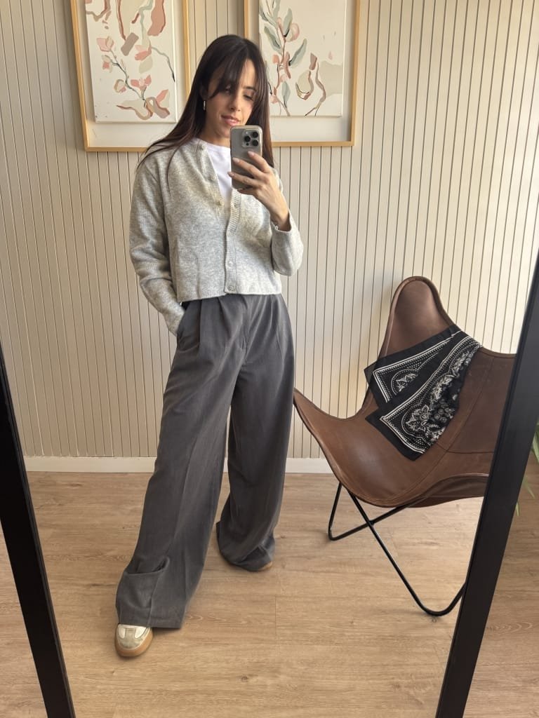 PANTALON SASTRERO GRIS - Image 3